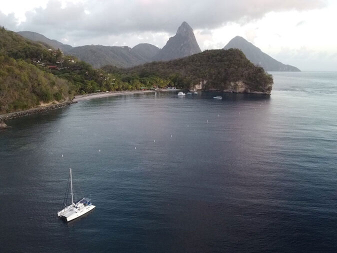 sailing around Saint Lucia sailing around Saint Lucia