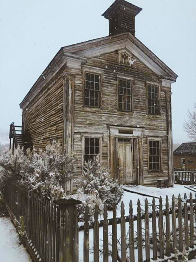 Old school house and current freemason temple Old school house and current freemason temple