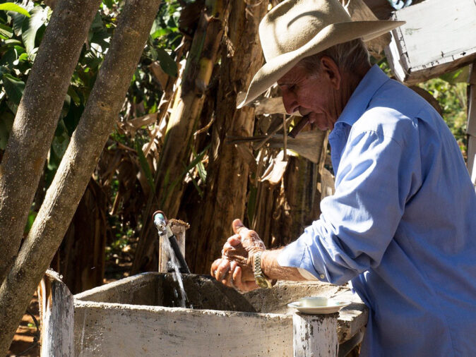 a farmer in Viñales, Cuba a farmer in Viñales, Cuba