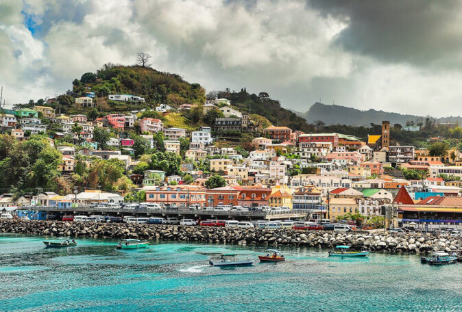 Saint George´s, the capital of Grenada Saint George´s, the capital of Grenada
