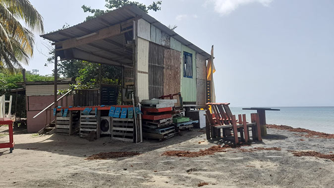 the stage at Crab Hole