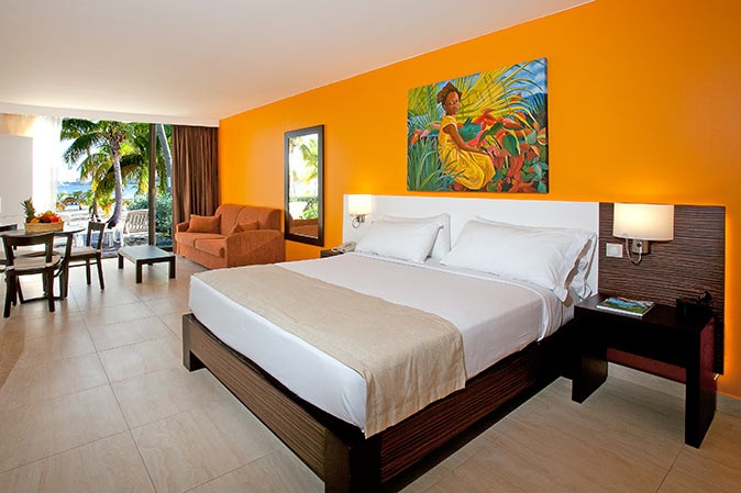 A room at the Hommage hotel in St Martin A room at the Hommage hotel in St Martin