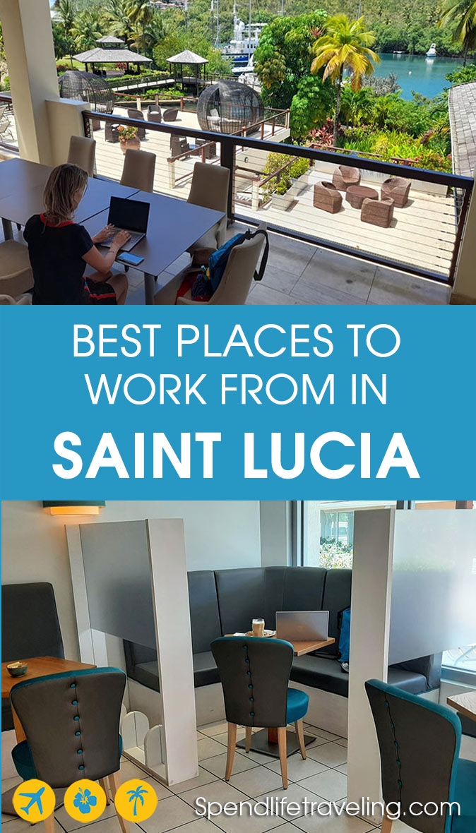 best places to work from in Saint Lucia