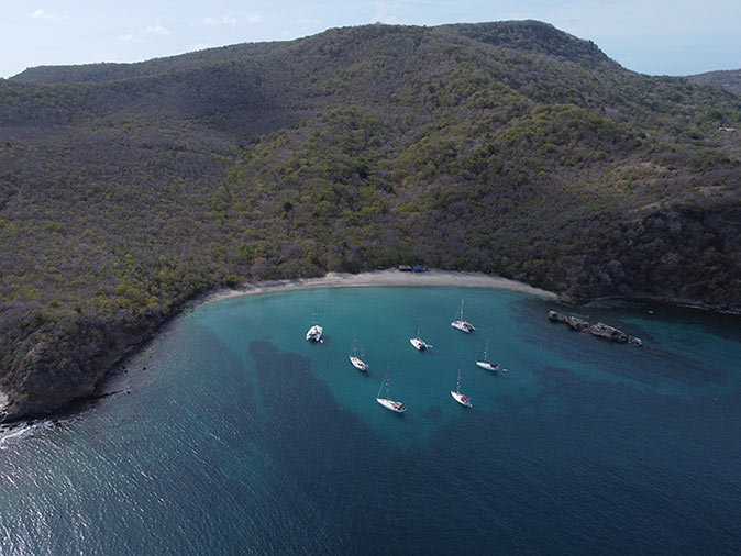 one of the best anchorages in Grenada one of the best anchorages in Grenada