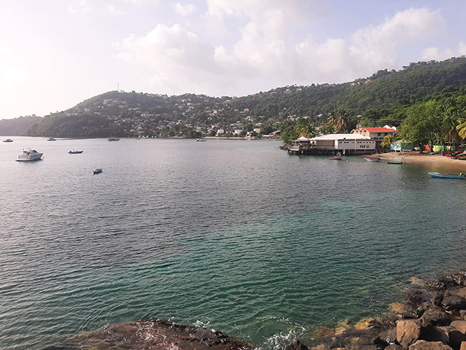 Grand Mal anchorage in Grenada Grand Mal anchorage in Grenada