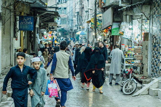 streets of Peshawar