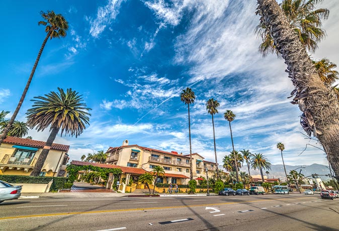 downtown Santa Barbara