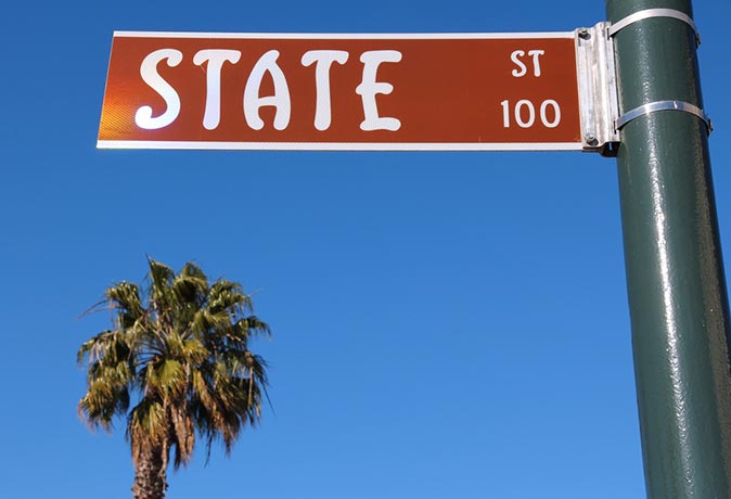 State Street in Santa Barbara