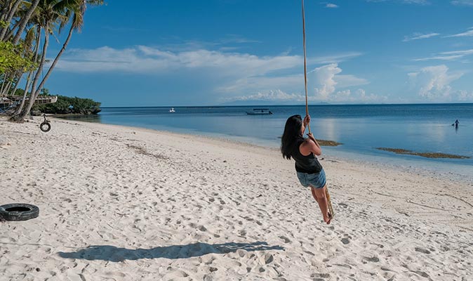 Paliton Beach in Siquijor Paliton Beach in Siquijor