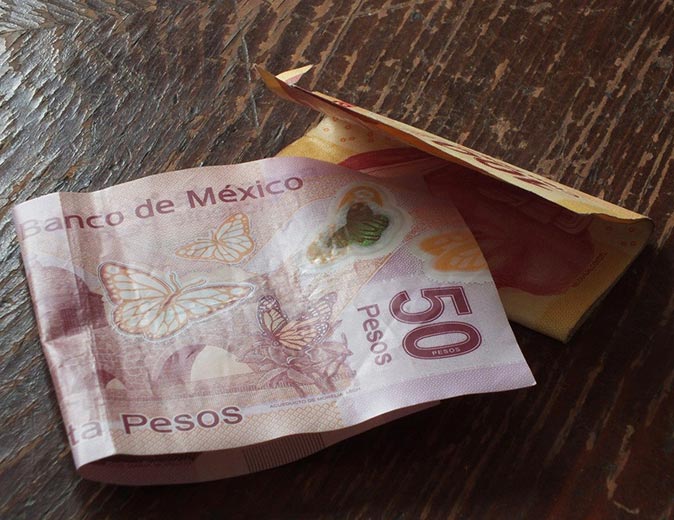 Mexican pesos