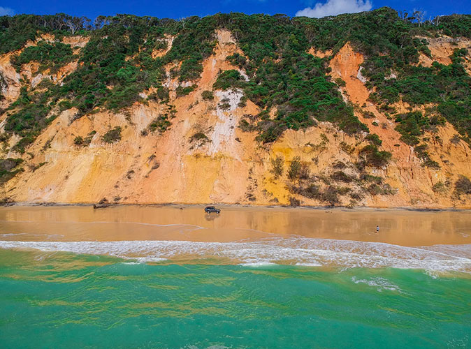 Rainbow Beach in Queensland Rainbow Beach in Queensland