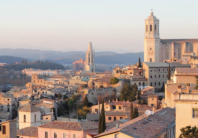 a view of Girona a view of Girona