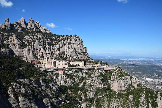 the Montserrat monastery the Montserrat monastery