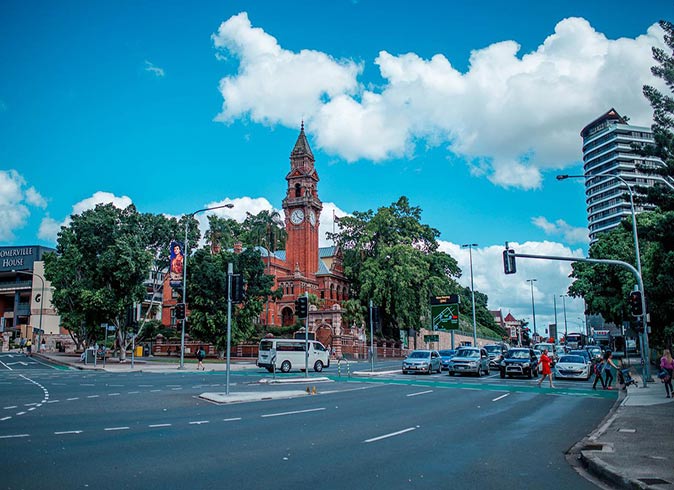 A street in Brisbane