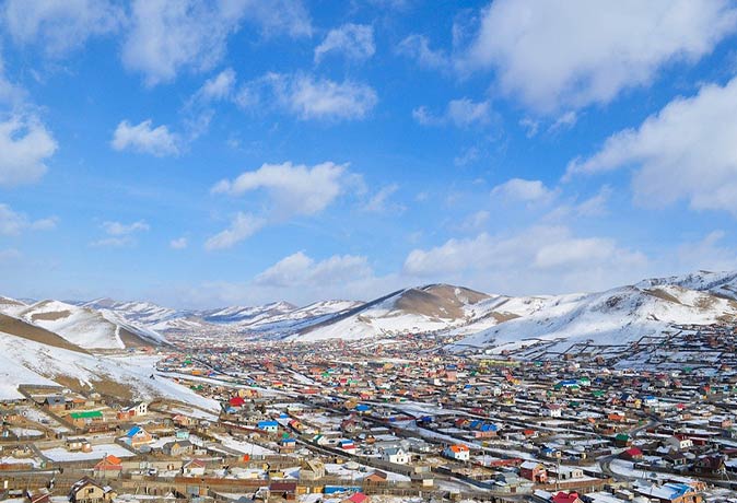 winter in Mongolia
