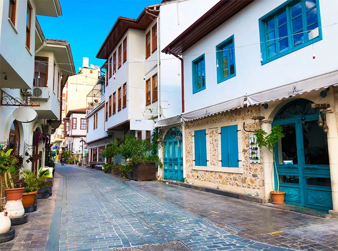 a street in Antalya