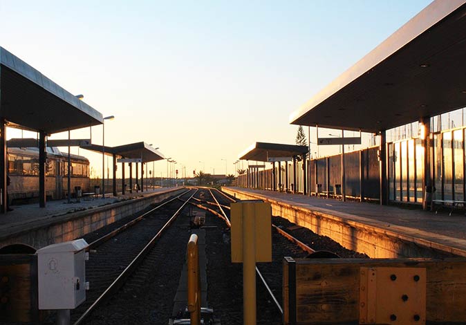 the train station in Lagos