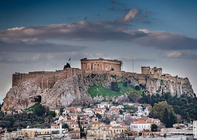 the Acropolis