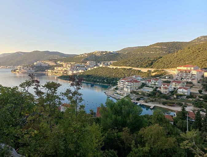 Neum as a base for digital nomads an aerial view of Neum